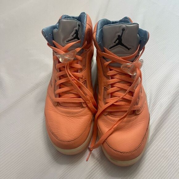 Jordan 5 Retro x DJ Khaled Mid We The Best Crimson Best Sneakers Shoes Size 11 - Picture 3 of 13